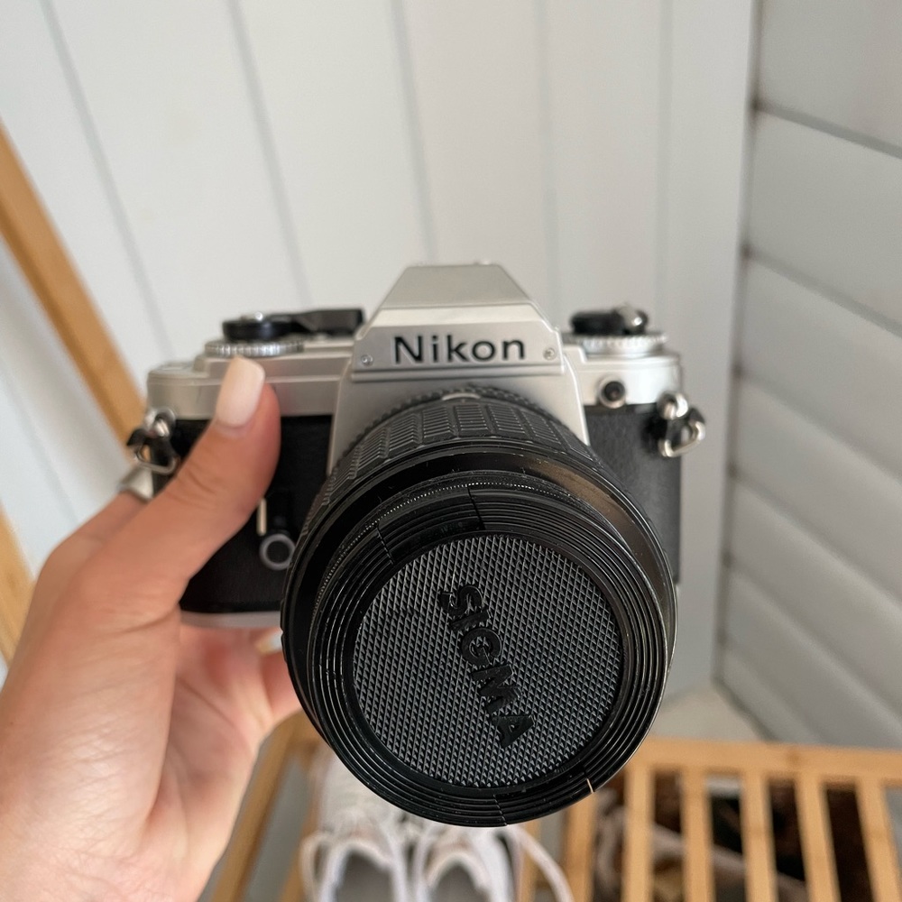 Nikon FG 35mm Film Manual Camera with Ultra Sharp Sigma 35-70mm f/2.8-4